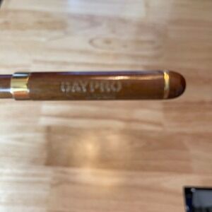Daypro‎ Genuine Wood Ballpoint Pen Gold Trim Engraved Logo Drug Oxaprozin Searle